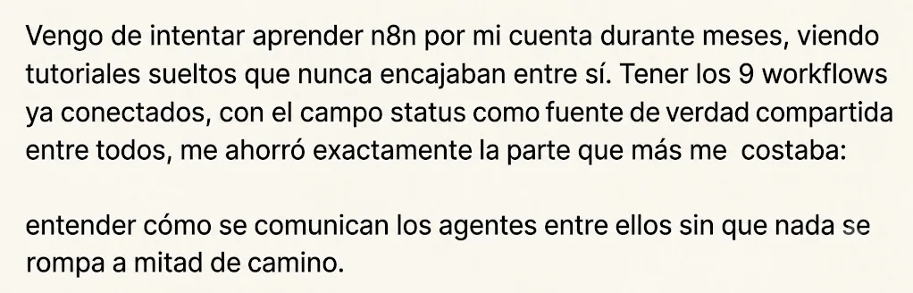 Testimonio de Ignacio — Cliente de Fluition AI Agency